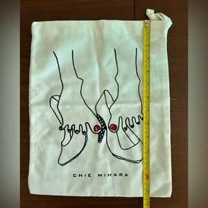 Assorted designer shoe and bag dust bags